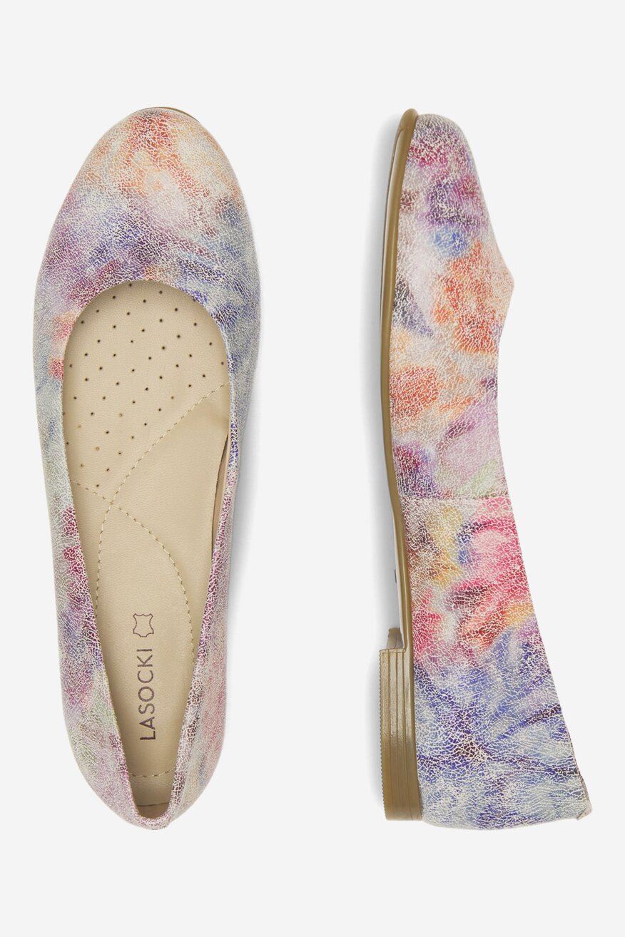 Lasocki - Baleriny zamszowe - 5903698054414