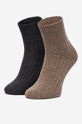 Čarape NINE WEST CEO_LA_NW_12744_Z_AW25 (2-PACK) BRAON