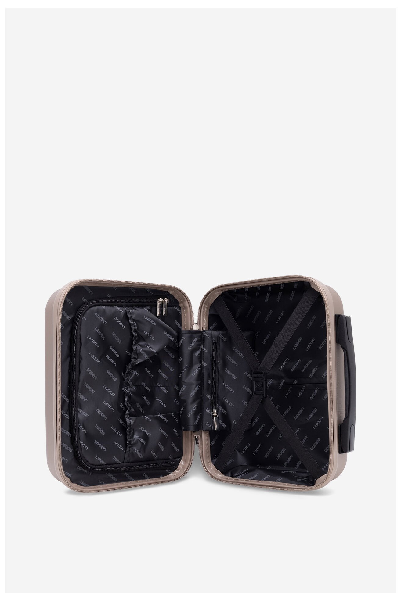 Walizka Lasocki WAS-XS-004-A23-GOLD Złoty