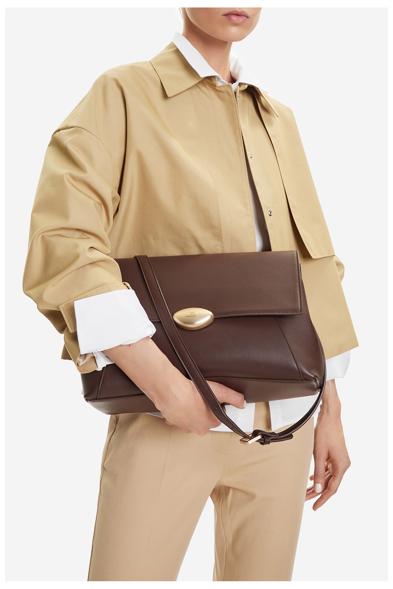 Geantă de mână Gino Rossi CEO-PEARL-LX1050 MARO