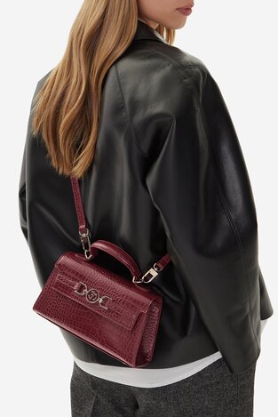 Сумка З Ремінцем EVA MINGE EO-AMANDA-KY160-1 БОРДОВИЙ