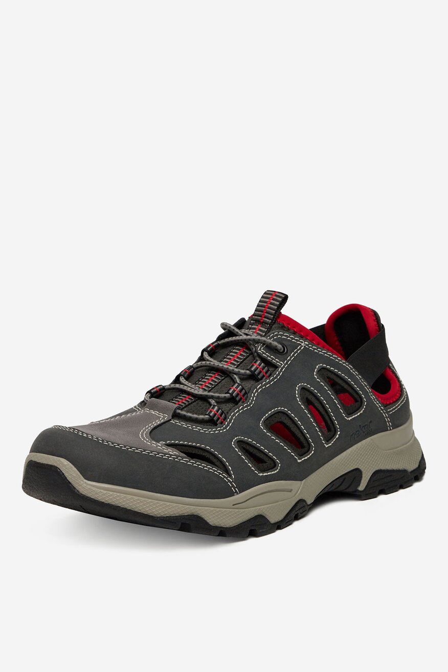 Polobotka Rieker ŠEDÁ - 2230078423878