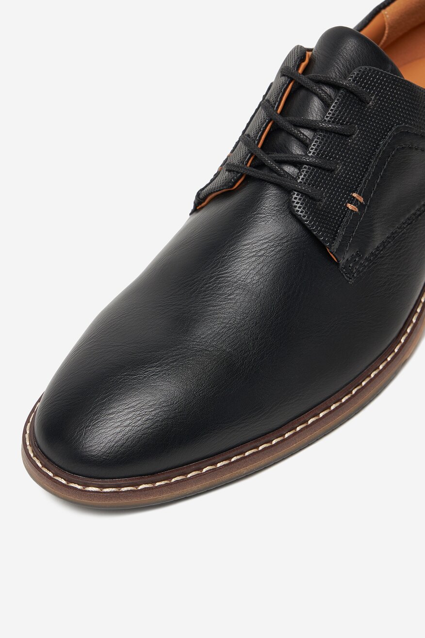 Pantofi casual Lanetti NEGRU - 5906751358634