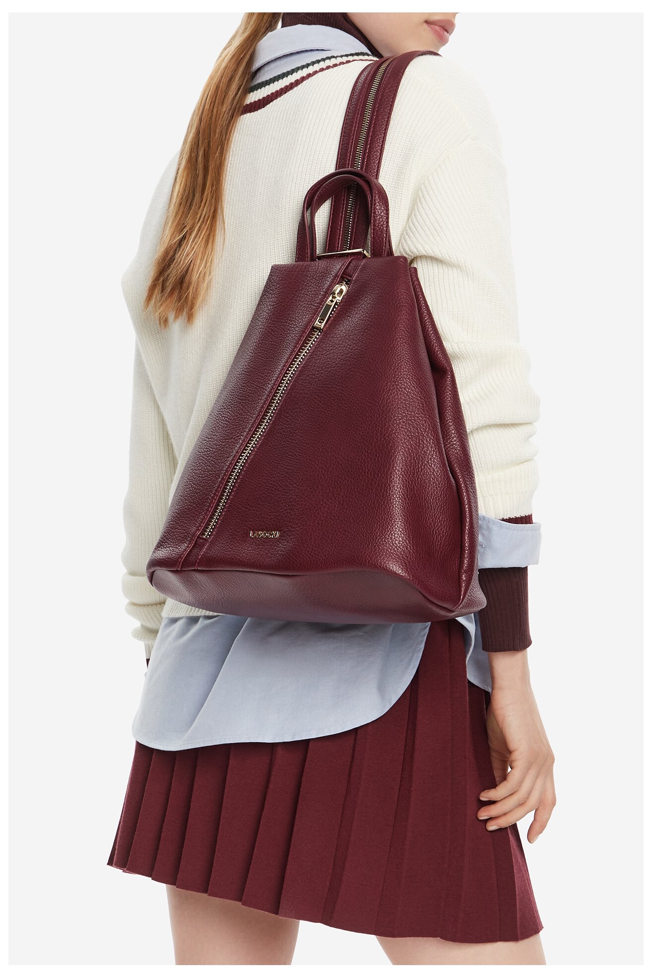 Plecak Lasocki LSK-K-017-06 Bordowy