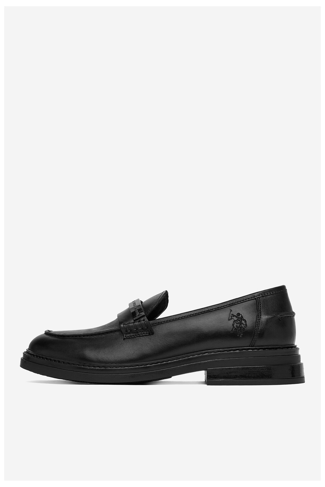 Mokasyny U.S. POLO ASSN. EO-ALYA001W/6L1 Czarny