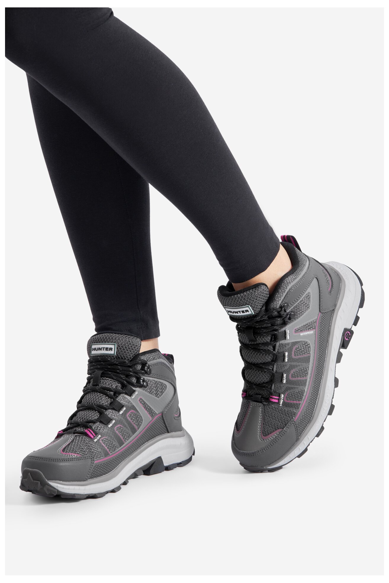 Încălțăminte de trekking HUNTER PEAK REVIVE RT MIDWP ROZ ÎNCHIS