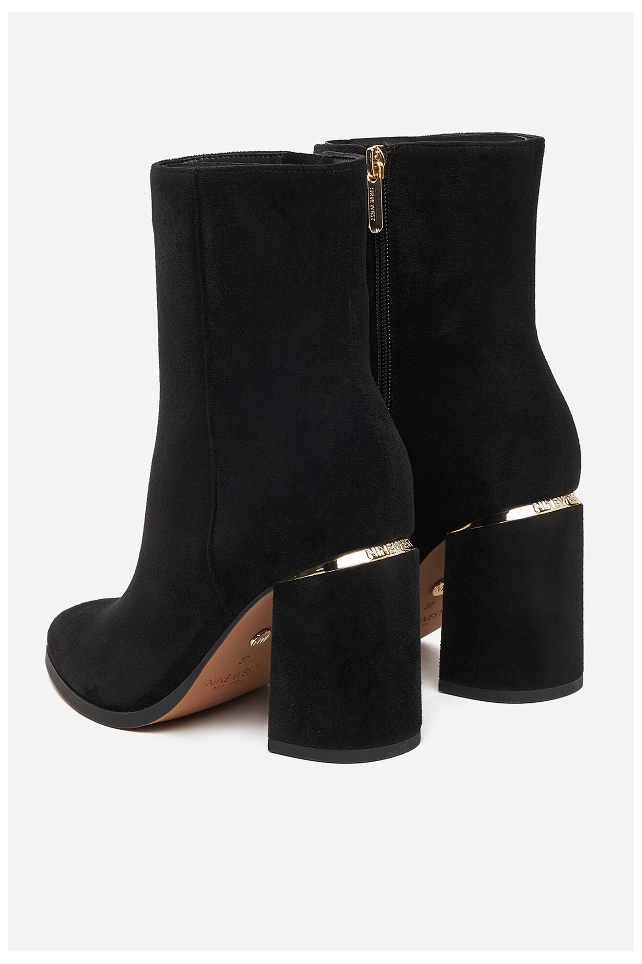 Kotníková obuv NINE WEST CEO-JASMIN-01 ČERNÁ