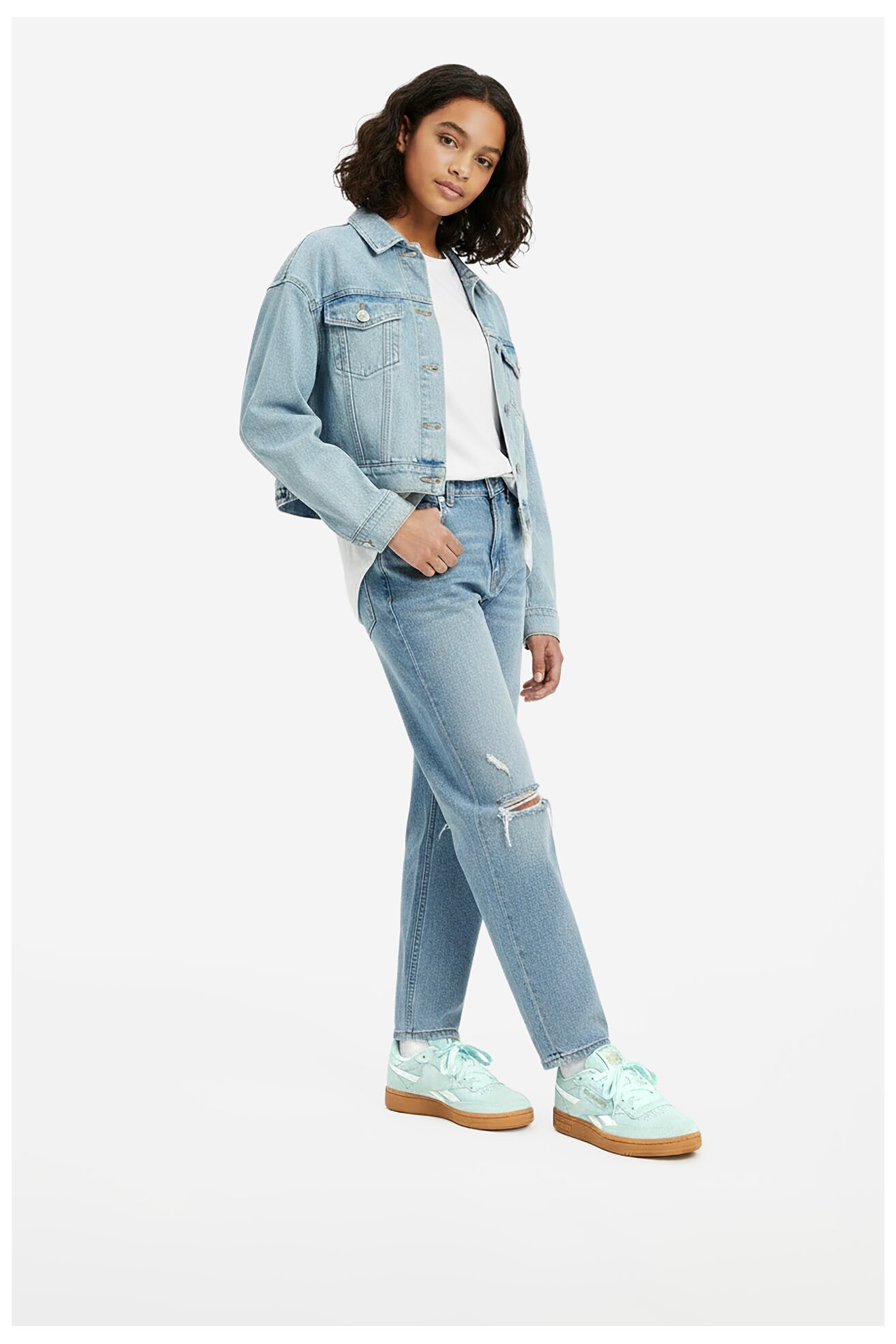 Încălțăminte sport Reebok EO-CLUB C REVENGE 100238929 ALBASTRU