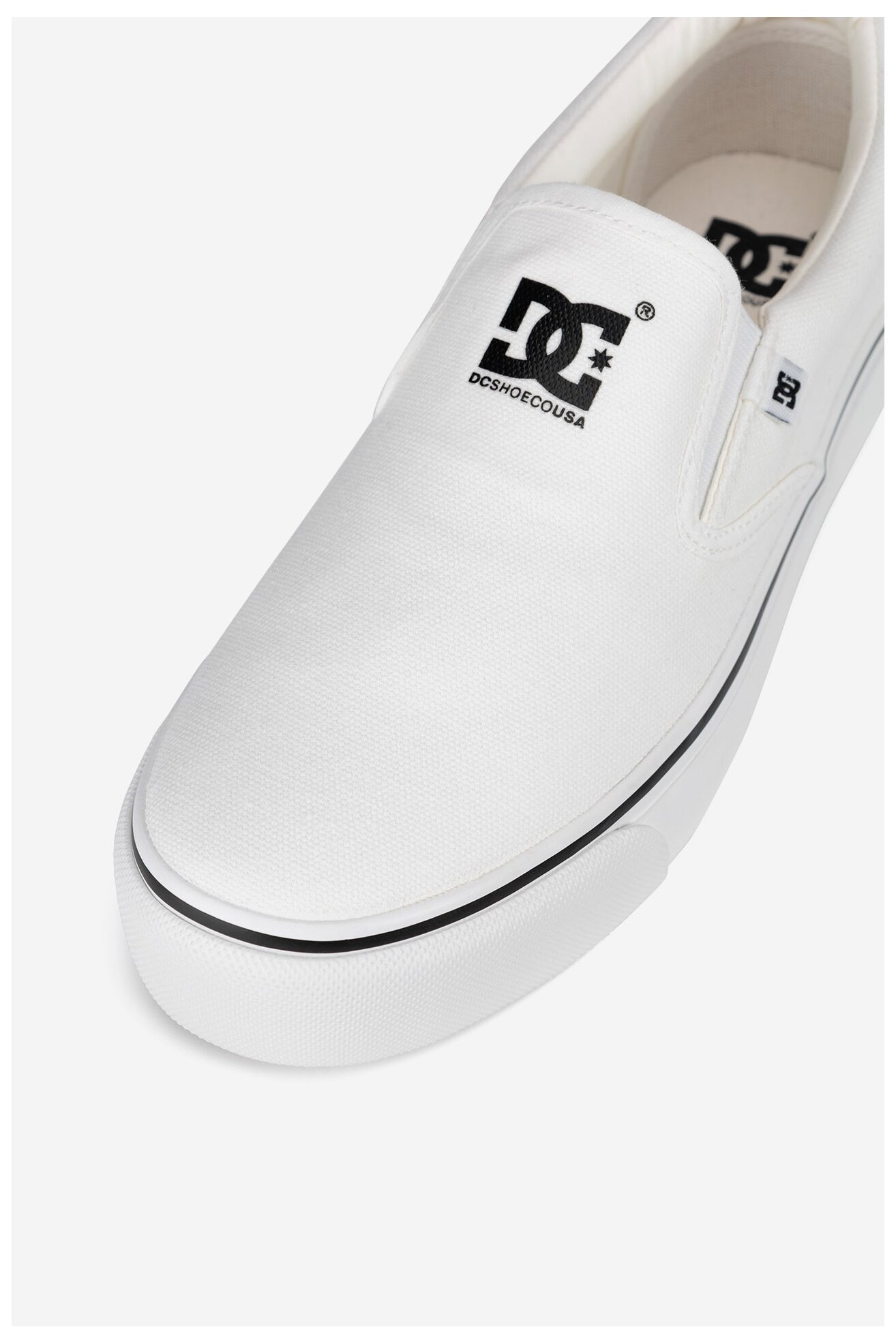 Plátěná obuv DC Shoes WFA3015-1 BÍLÁ