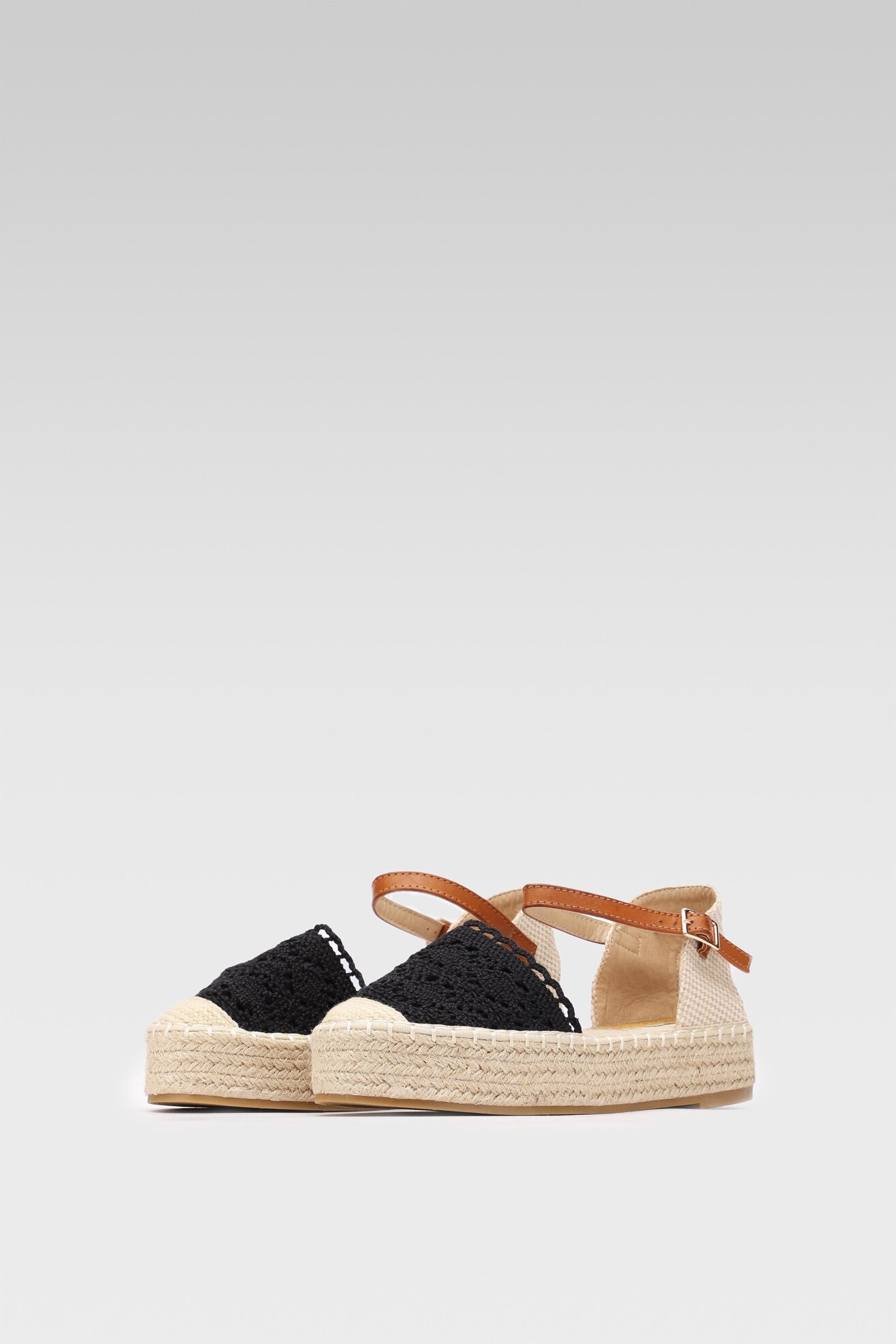 Espadryle DeeZee WSS990-56 Czarny