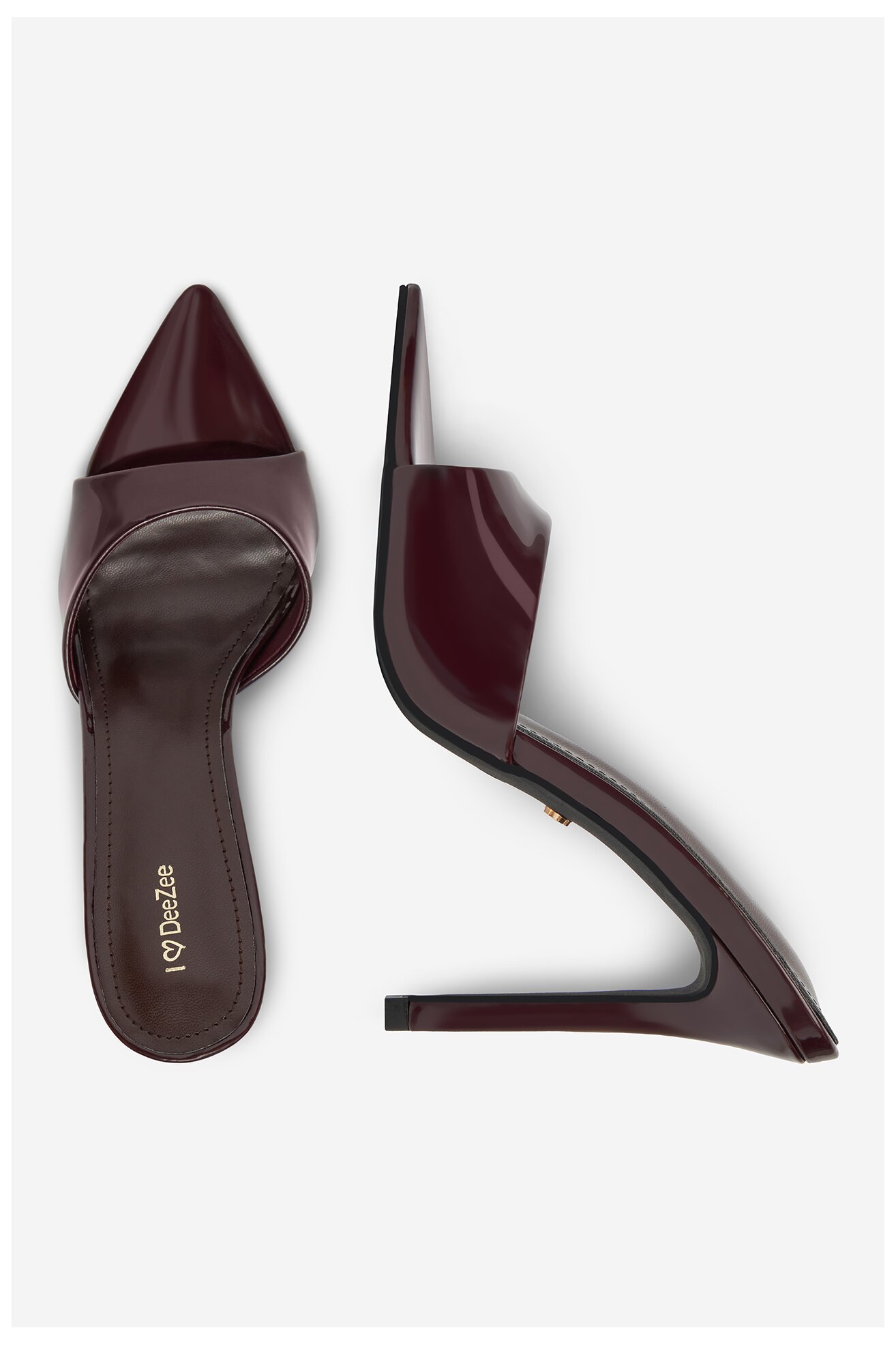 Klapki DeeZee LWYZD9800-12 Bordowy