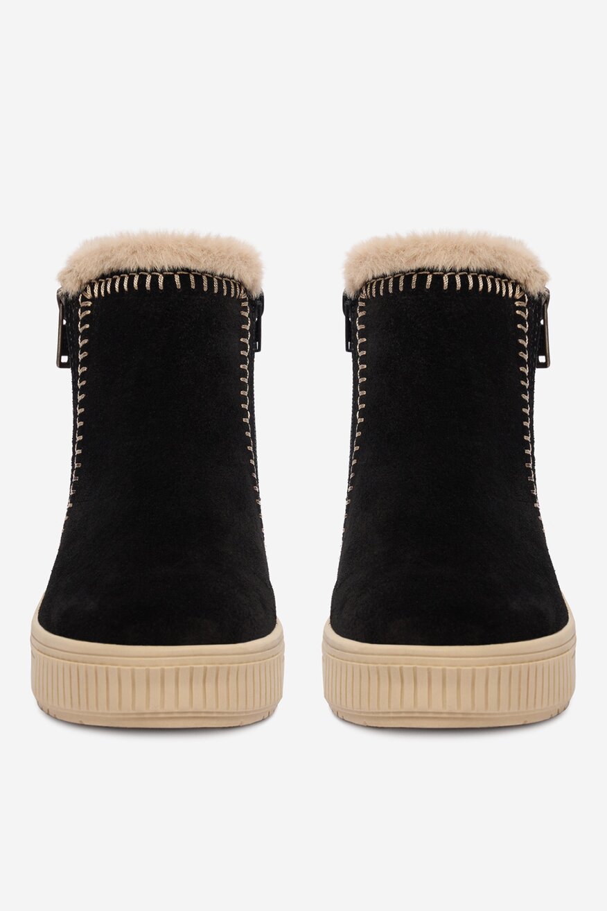 
                Remonte - Botki zamszowe ocieplane - 2230085549820