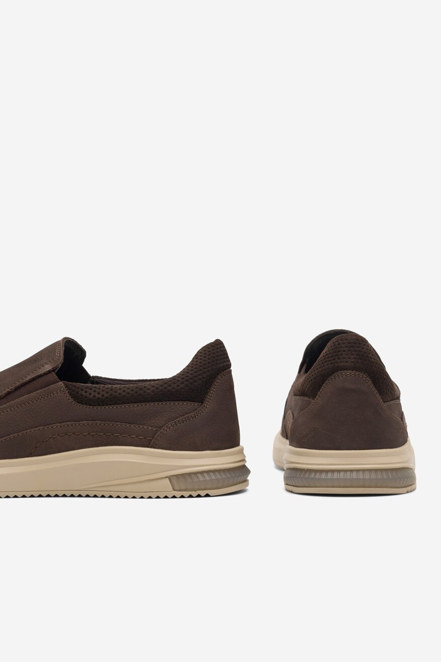 
                Lasocki - Skórzane półbuty brązowe - 5904862810416