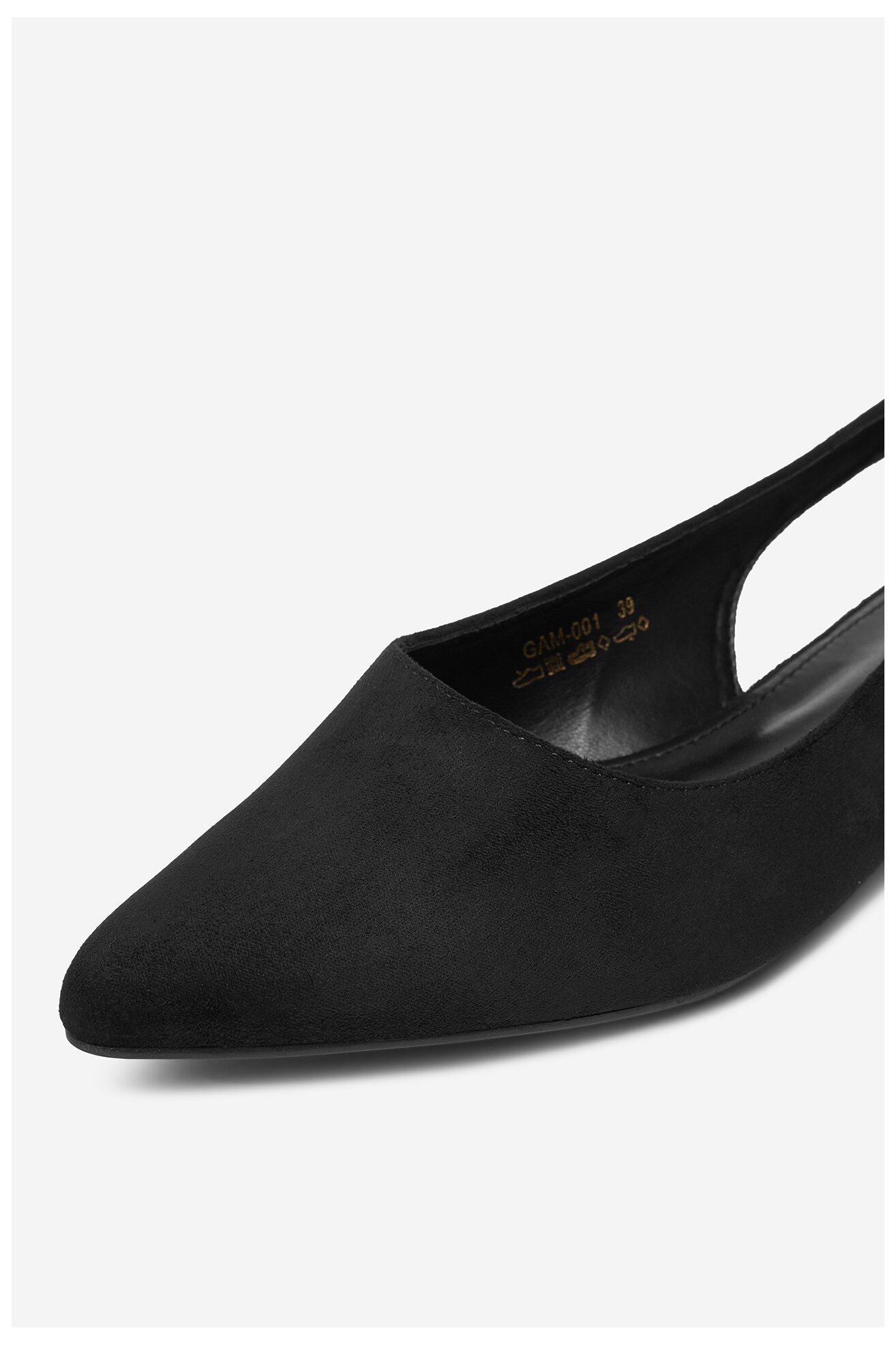 Baleriny DeeZee GAM-001 Czarny