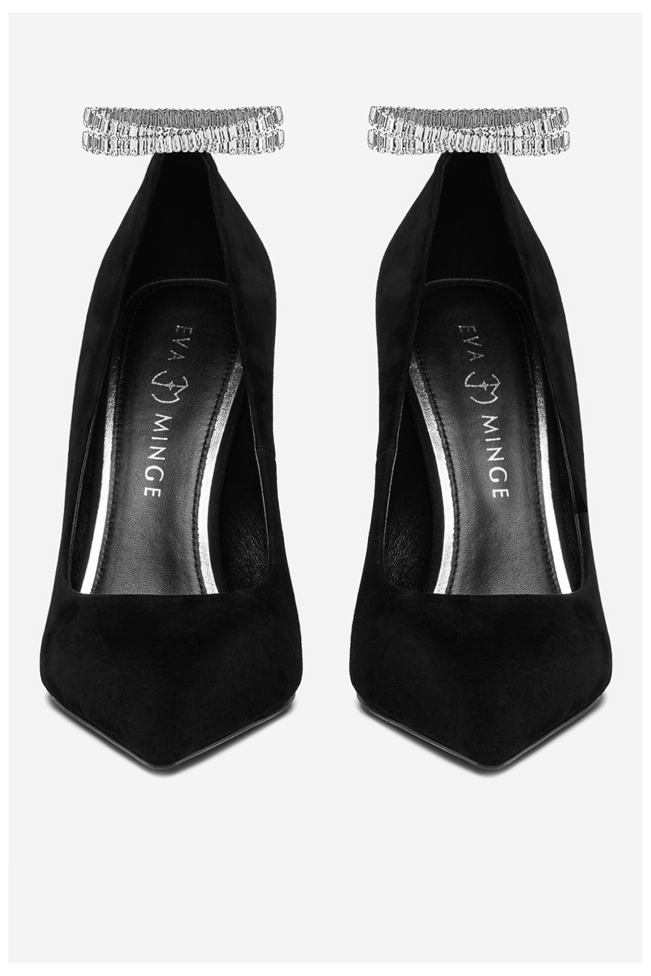 Czółenka EVA MINGE EO-SALMA-LT1677-36 Czarny