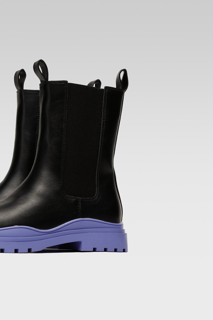 
                DeeZee - Sztyblety na grubej podeszwie - 5904862034676