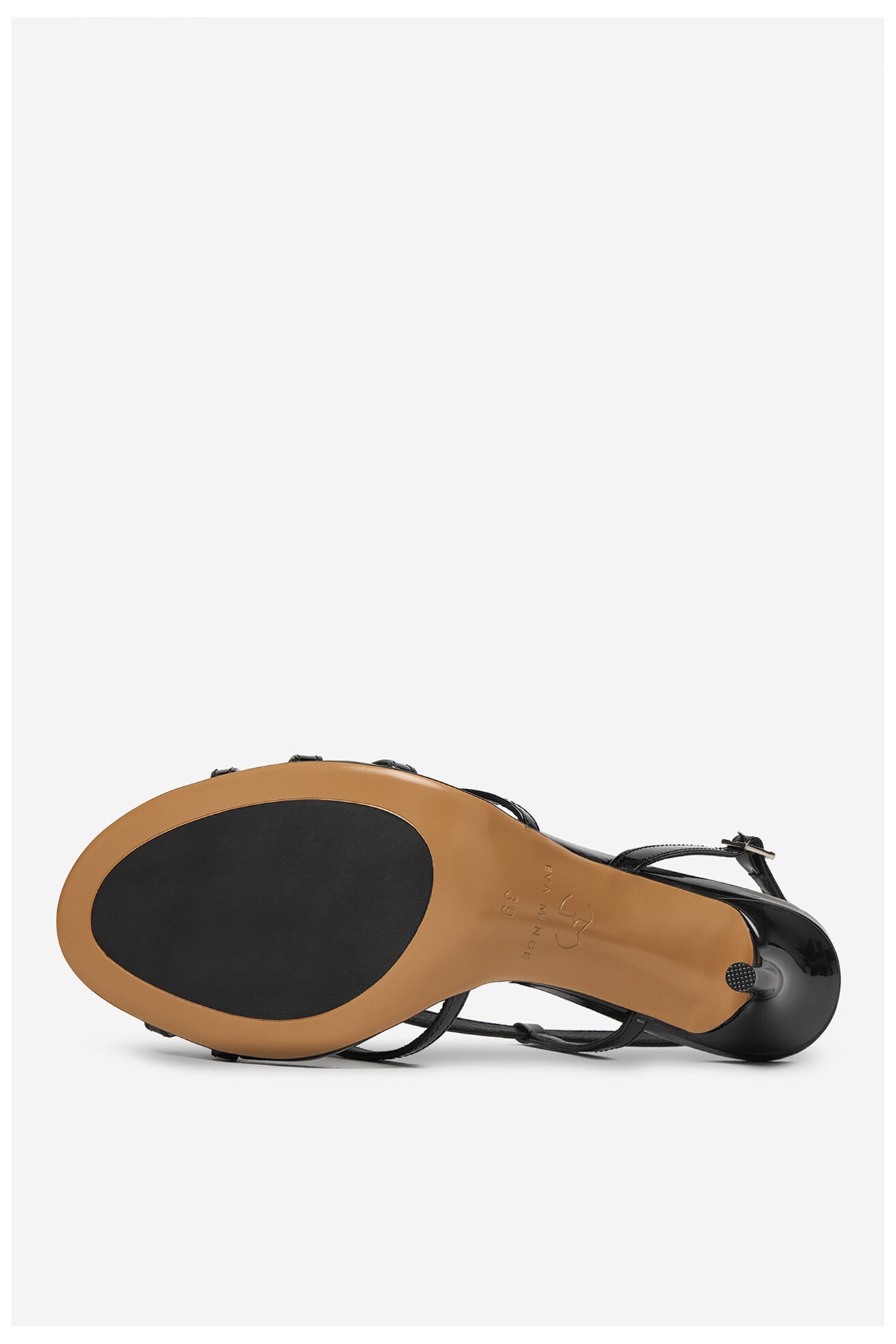 Sandały EVA MINGE EO-SELA-LT934-83 Czarny