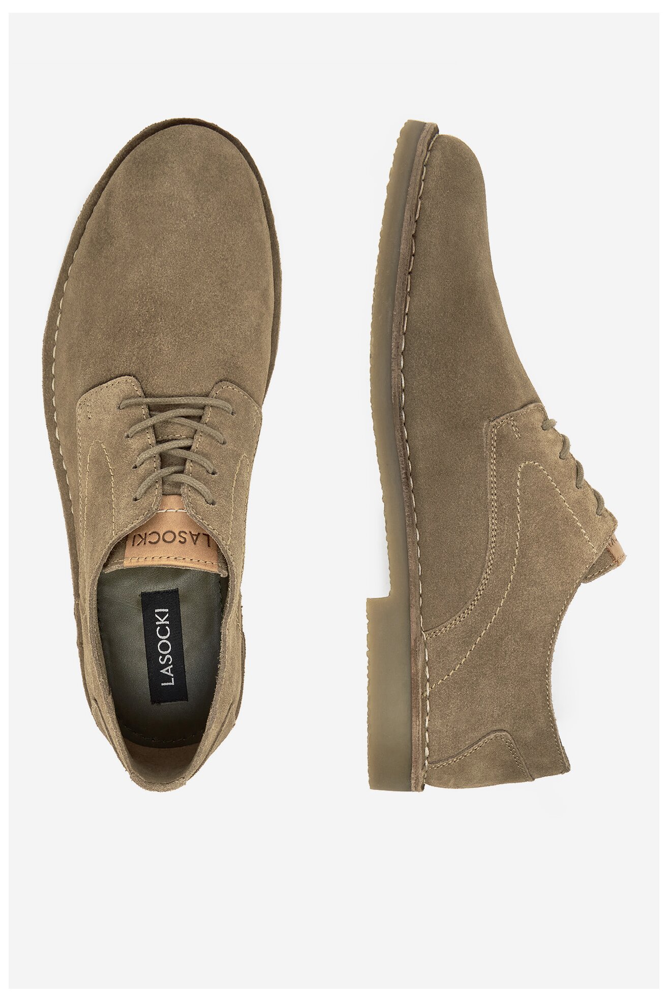 Напівчеревик Lasocki HARLMEN-01 MI34 СВІТЛО-БЕЖЕВИЙ