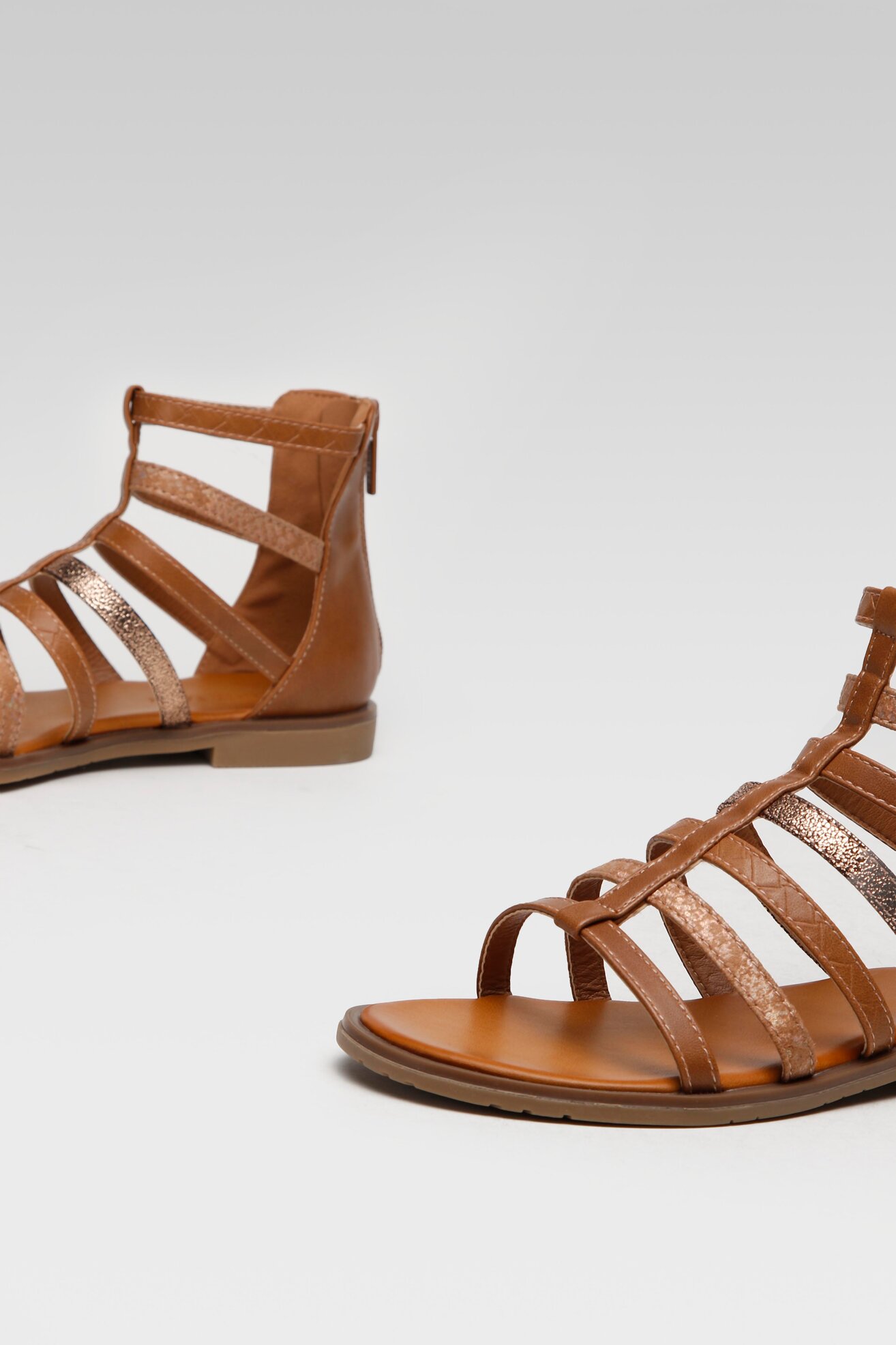 Sandały Jenny Fairy WS5290-01 Brązowy