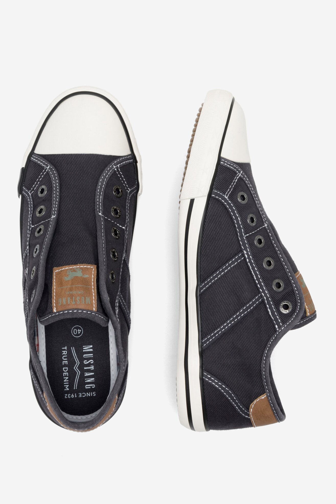 Trampki Mustang 4058-405 Czarny