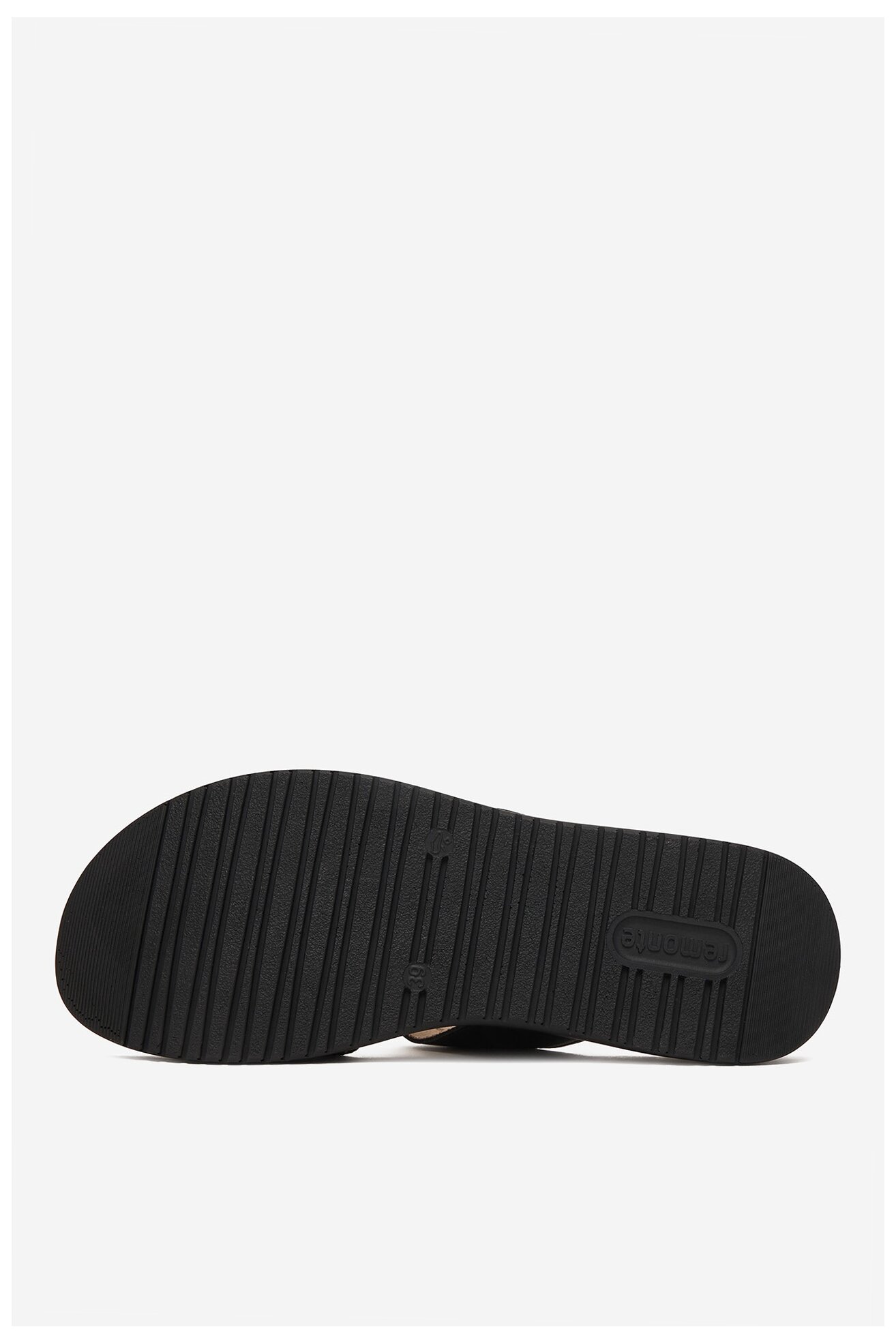 Klapki Remonte CEO-D1J61-03 Czarny