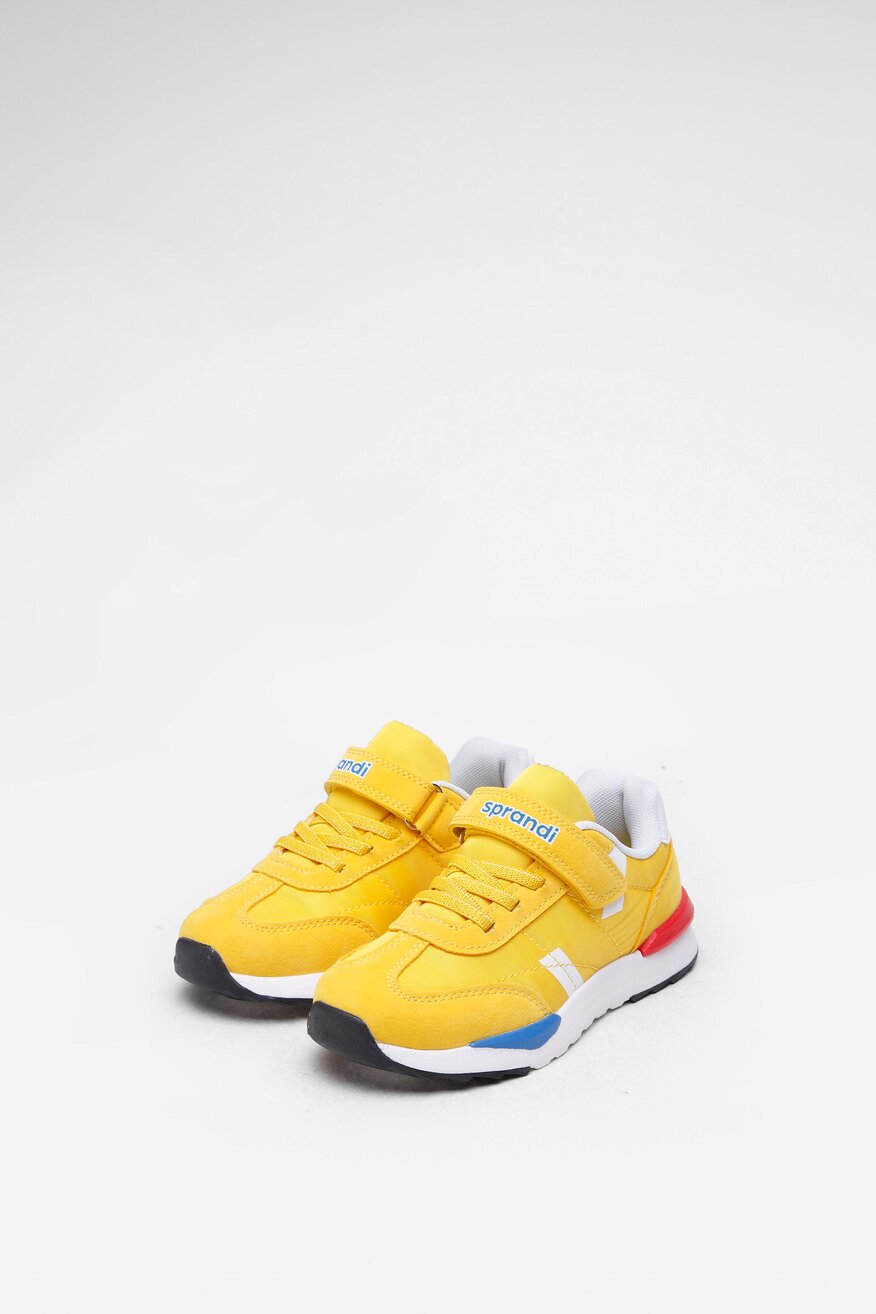 
                Sprandi - Obuwie sportowe żółte na rzep - 5904248376413