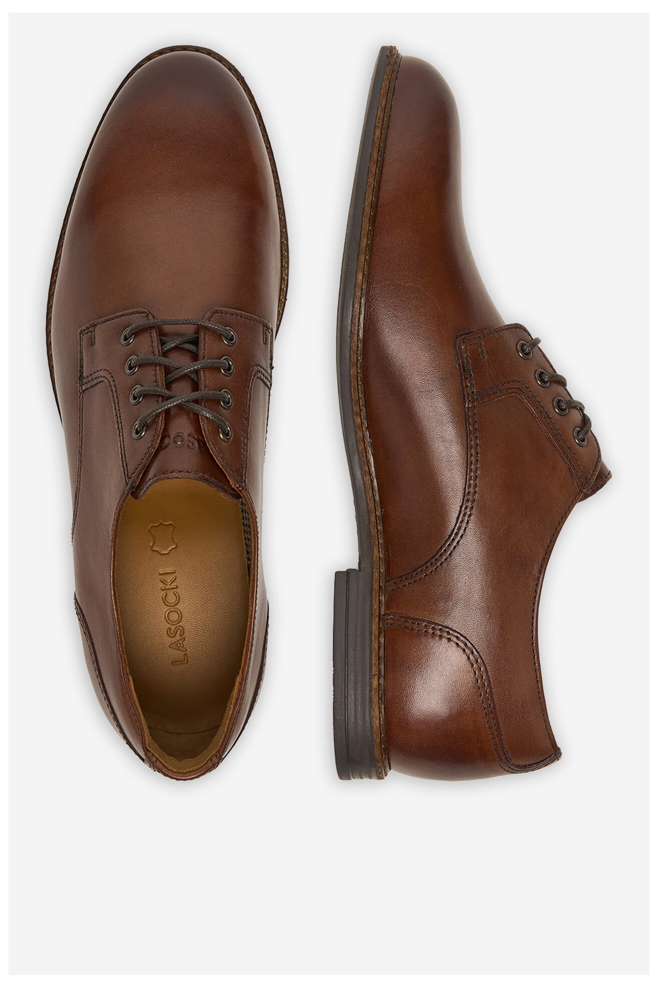 Półbuty Lasocki CEO-BRAZIL-32 MB Brązowy