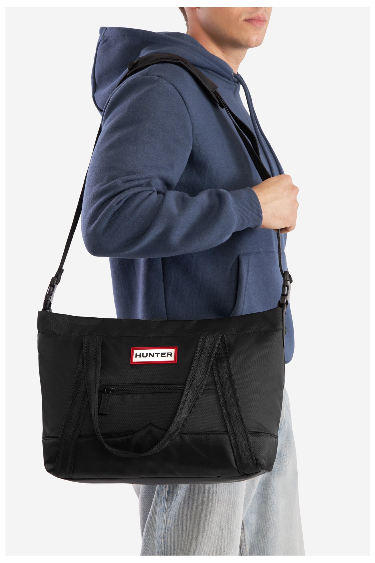 Geantă de mână HUNTER HTR-B-003-06 NEGRU