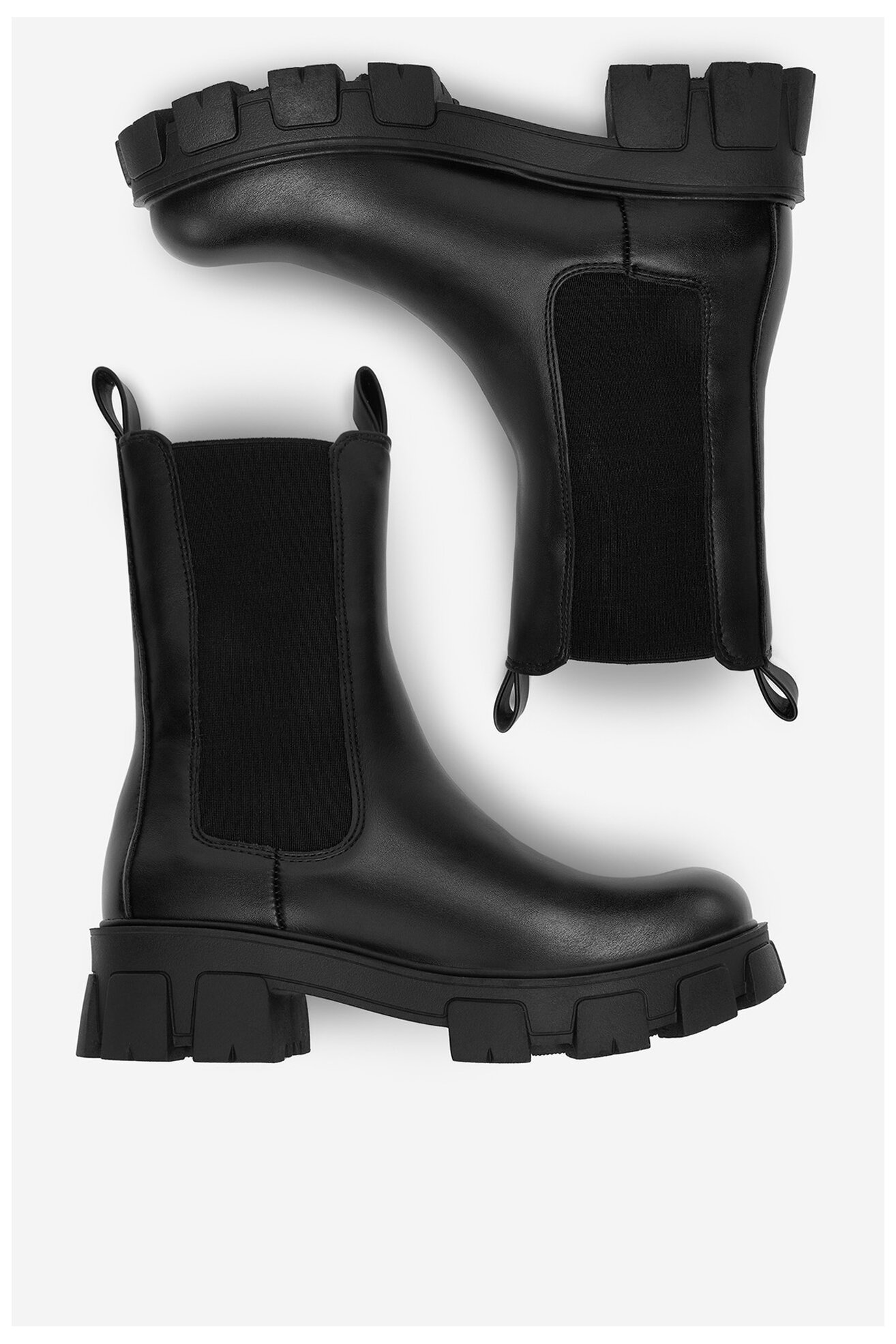 Ботильйони DeeZee 12837-22-BLACK PU ЧОРНИЙ