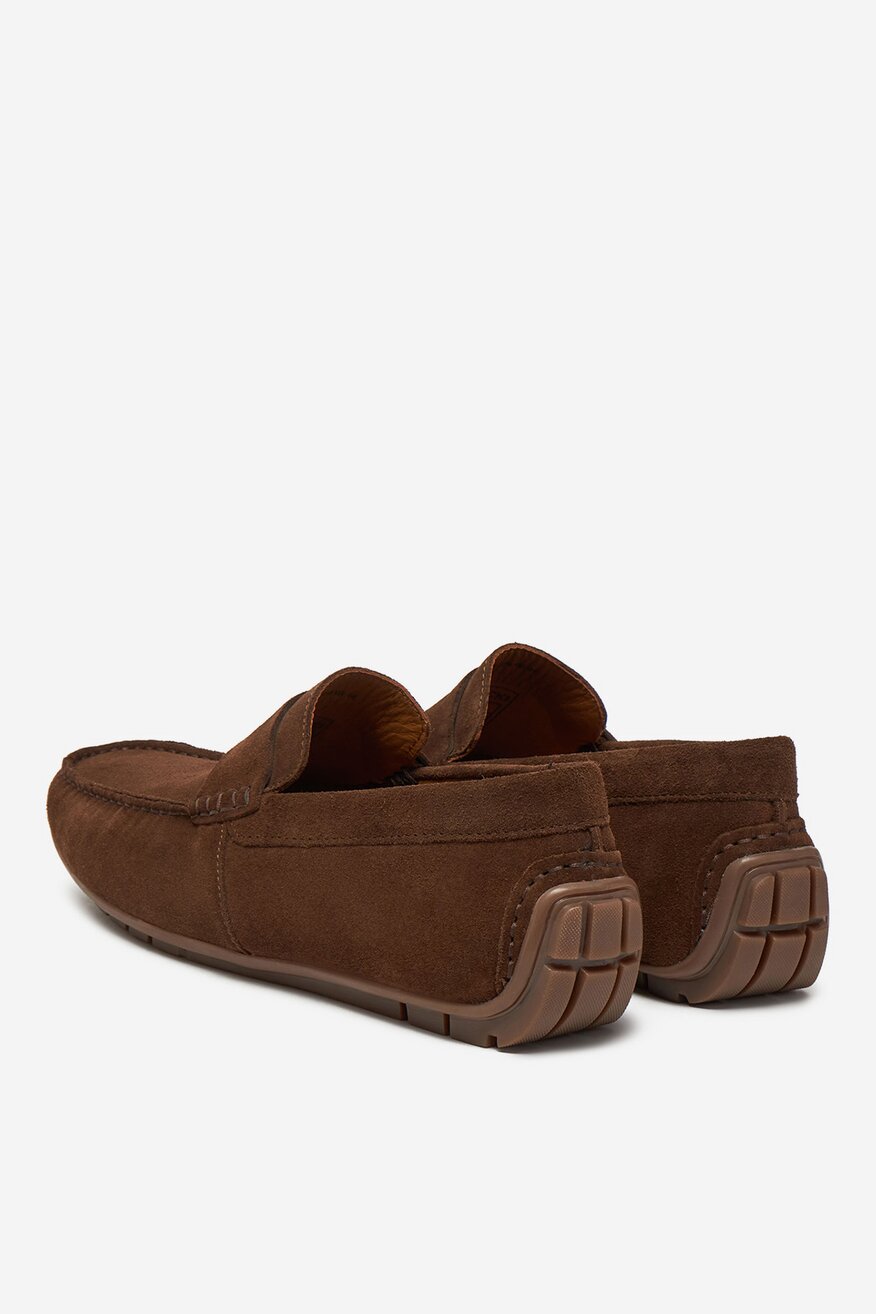 Lasocki - Mokasyny zamszowe - 5906751027417