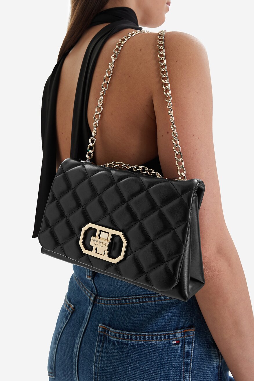 
                Сумка З Ремінцем NINE WEST ЧОРНИЙ - 5906751543740