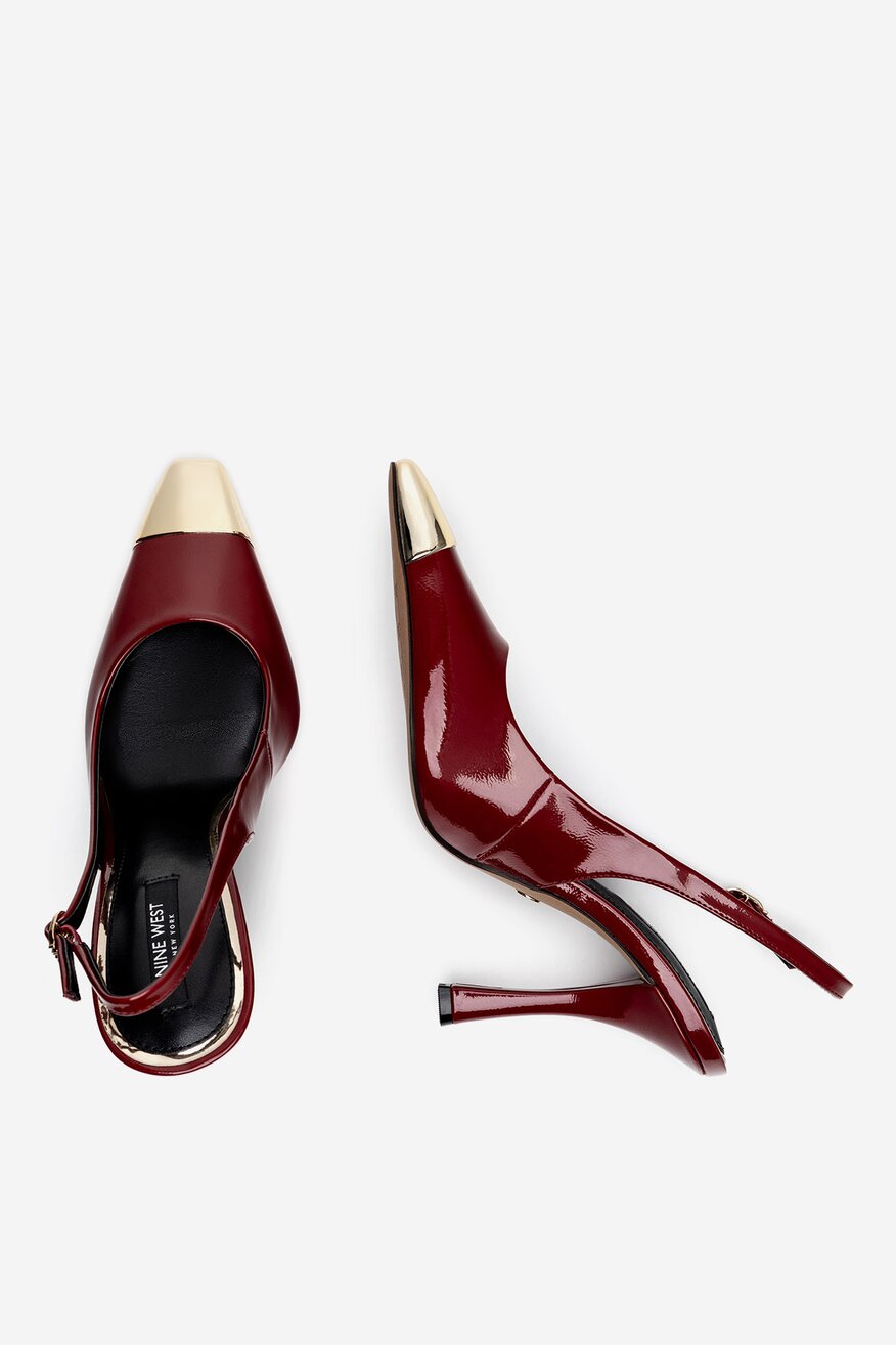 
                Körömcipő NINE WEST PIROS - 5905588890065