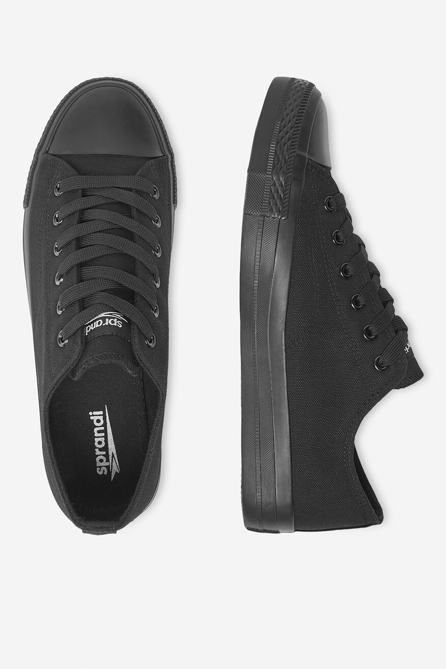 Pantofi pânză Sprandi NEGRU - 5906751264355