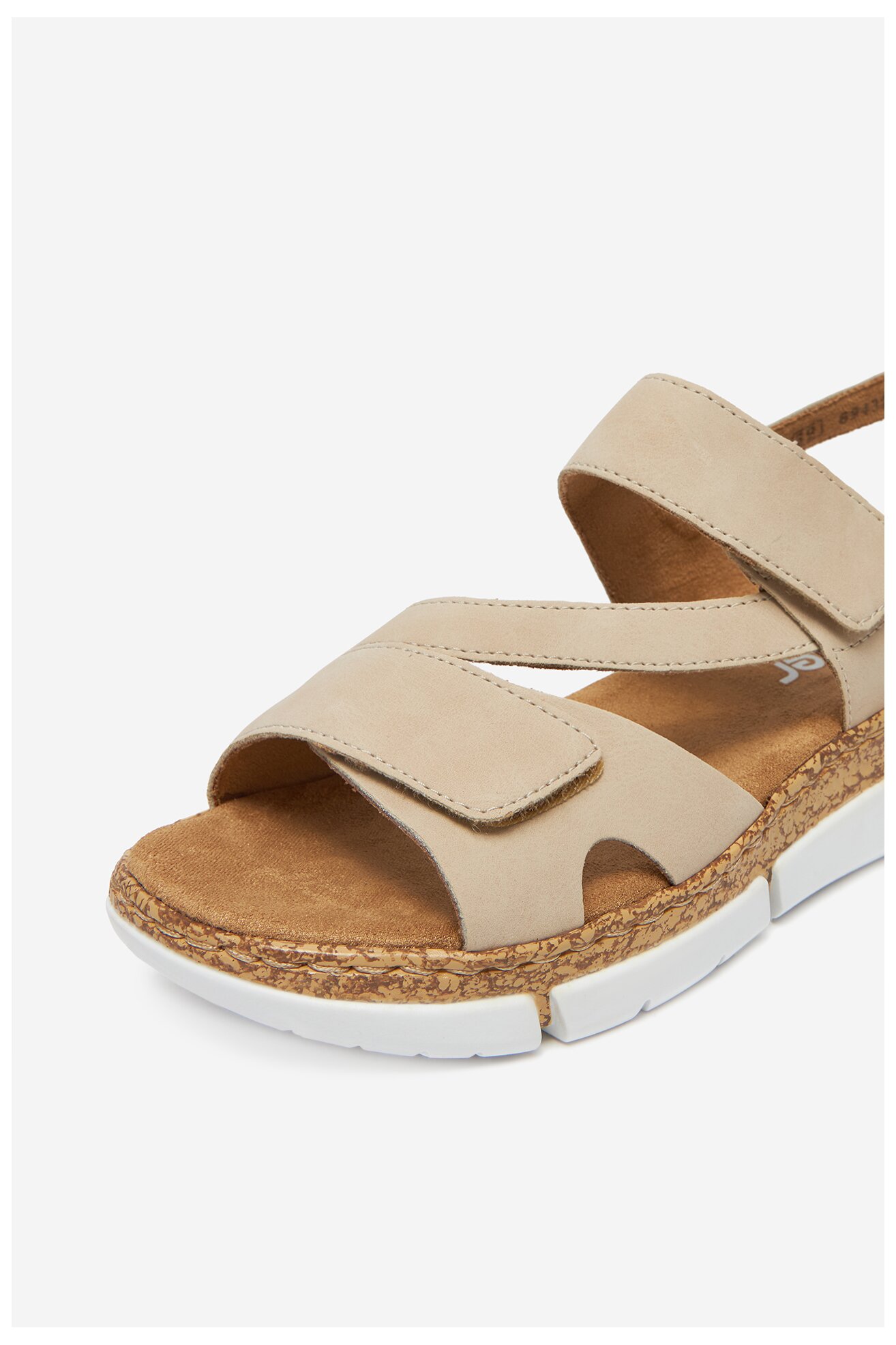 Sandały Rieker V2366-60 Beżowy