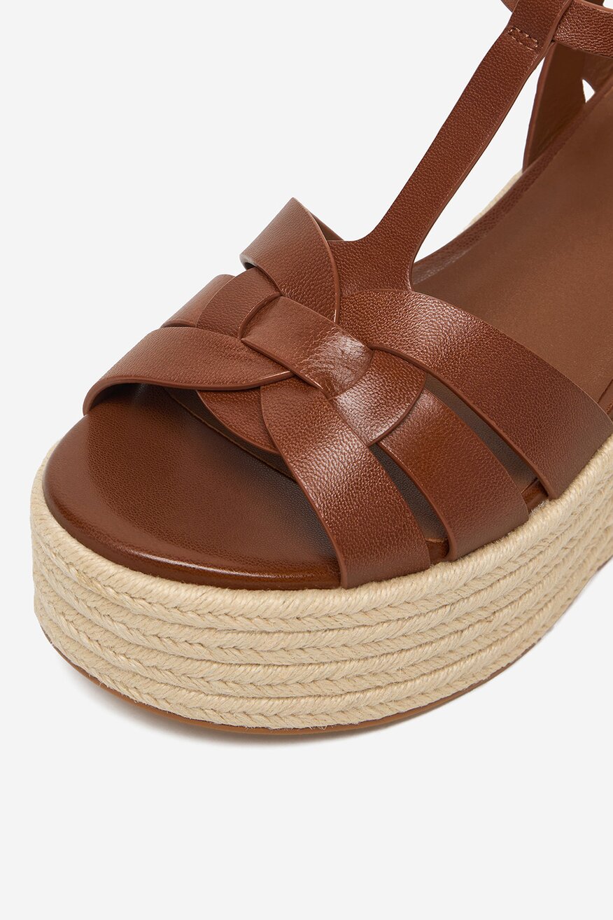 Badura - Espadryle skórzane - 5906751671115