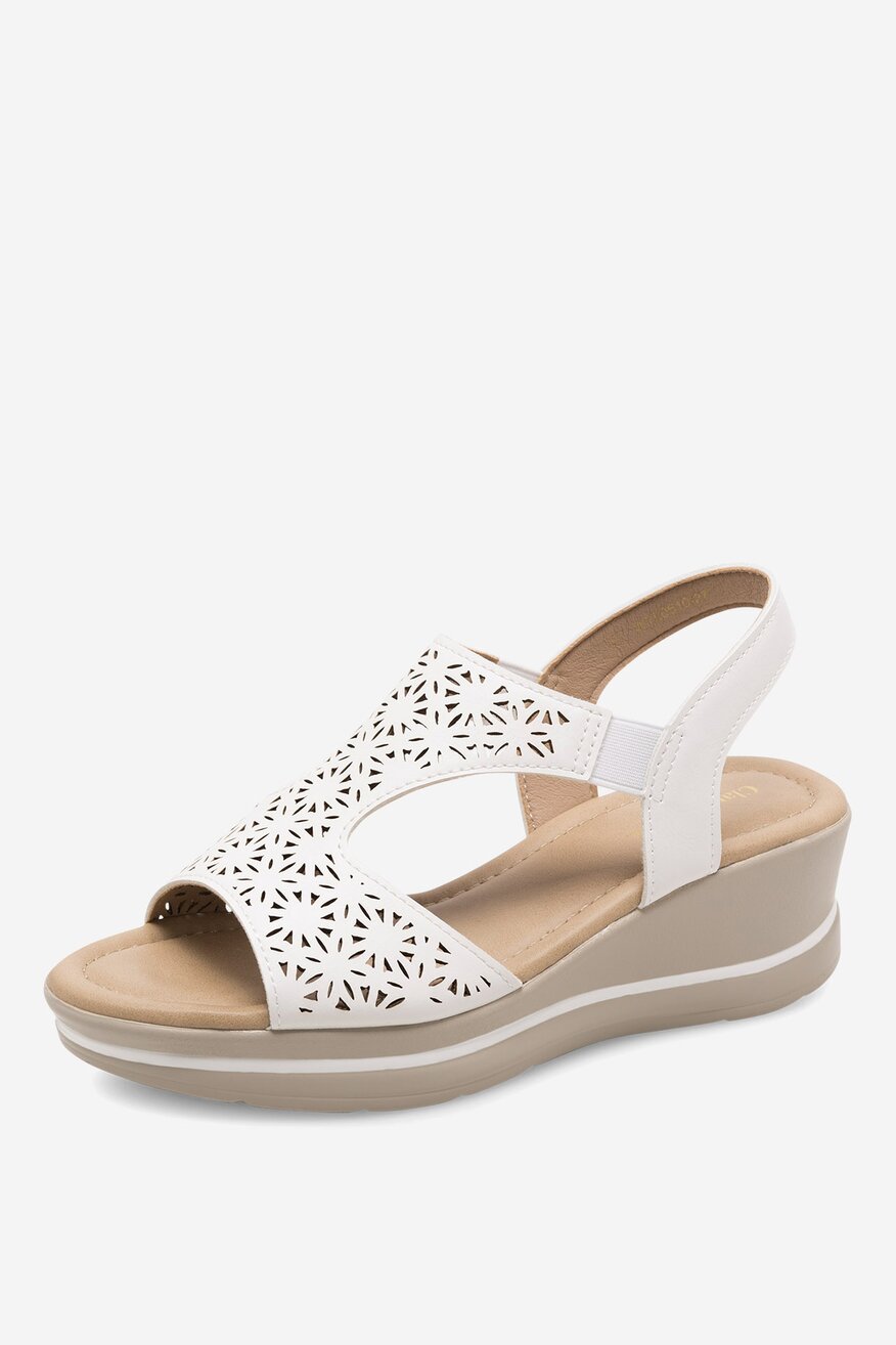 Sandály Clara Barson BÍLÁ - 5905588600404