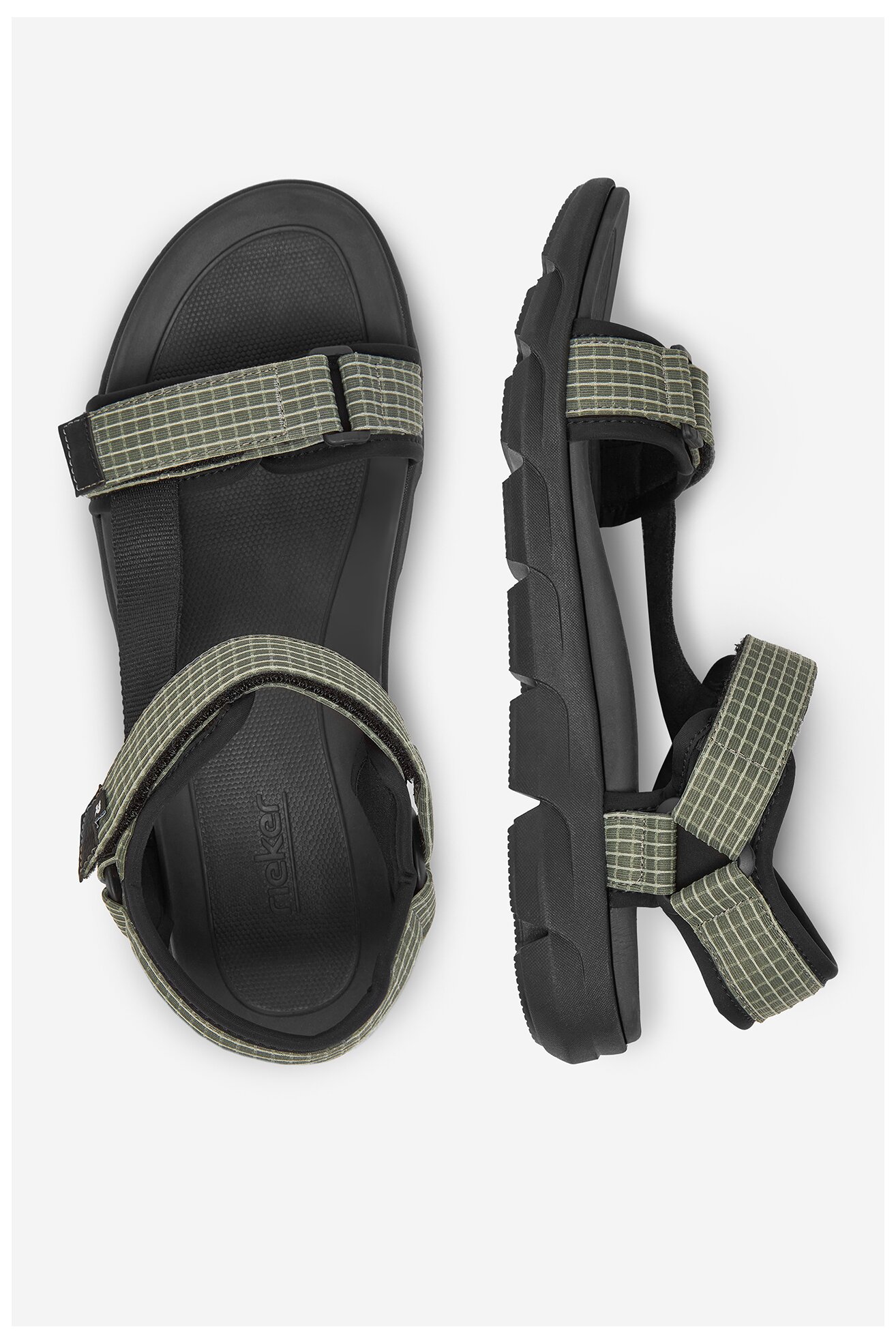 Sandały Rieker 20805-54 Czarny