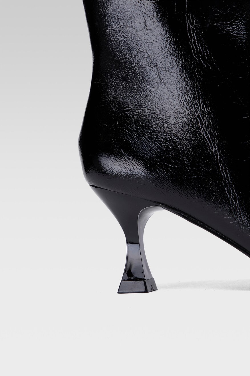 
                Jenny Fairy - Botki czarne z suwakiem - 5903698991436