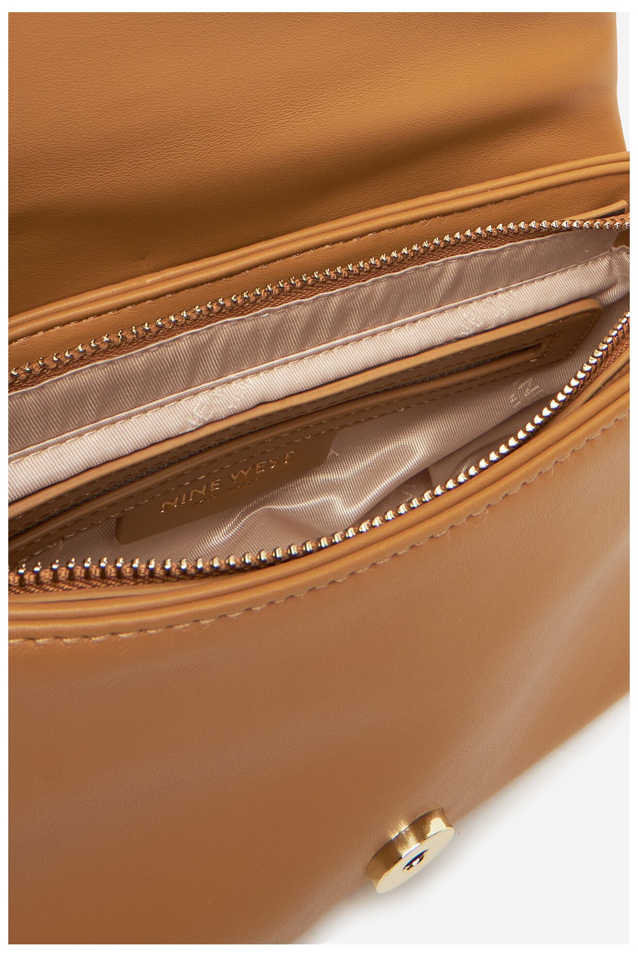 Kézitáska NINE WEST CEO-CHARLOTTE-I-S22558 CAMEL