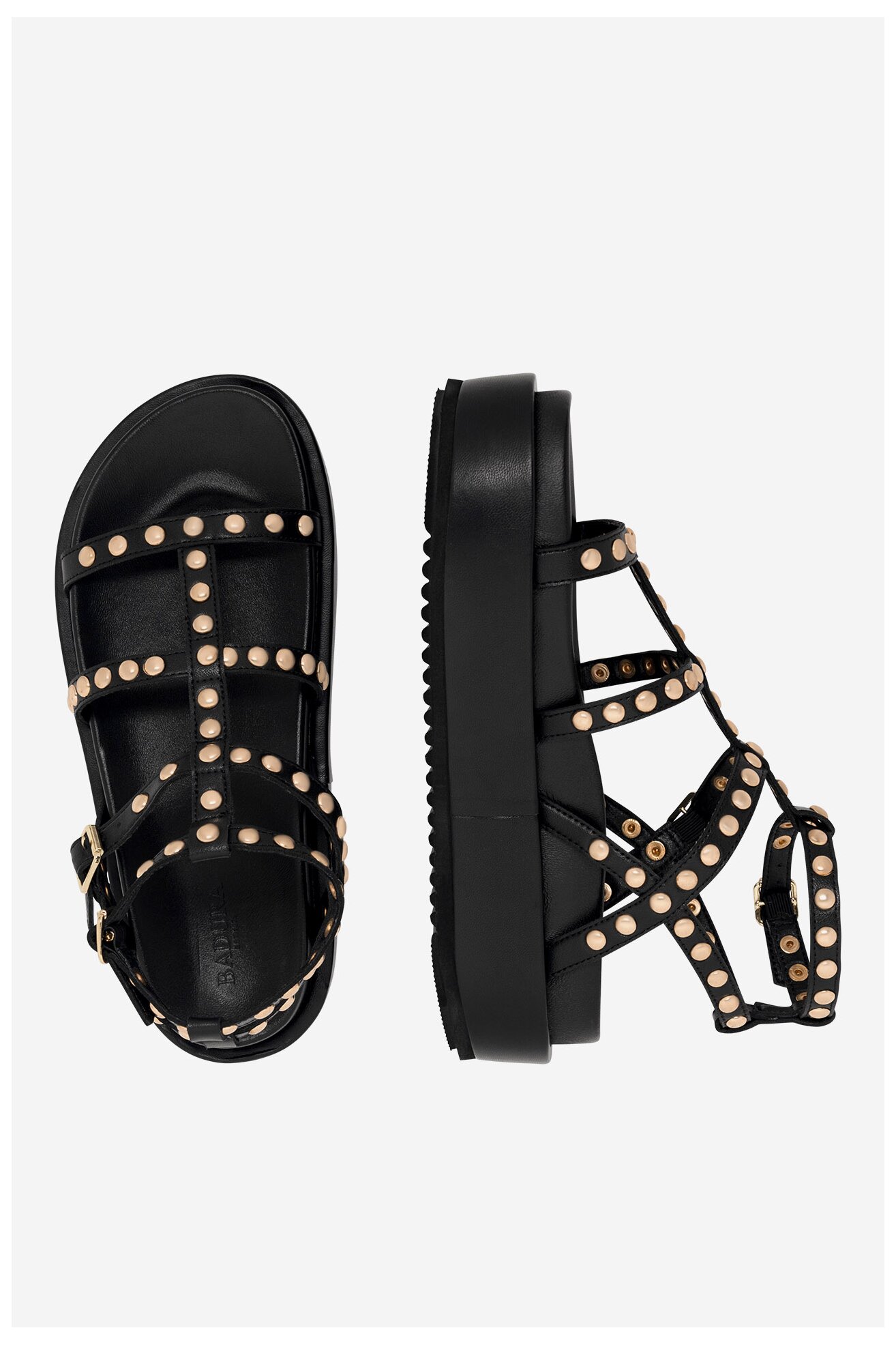 Sandały Badura WYL3857-1 Czarny