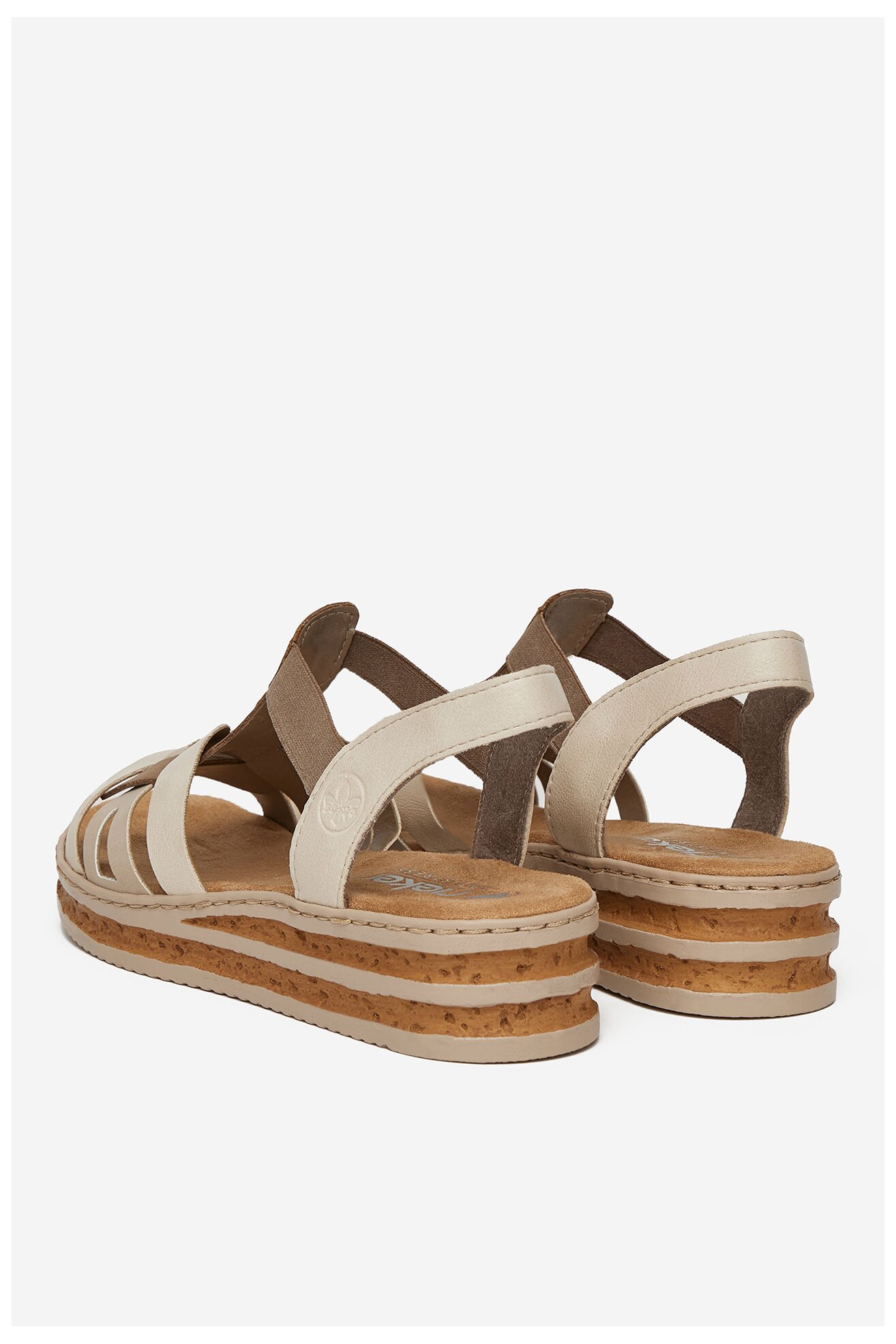 Сандали Rieker 62918-62 СЛОНОВА КОСТ