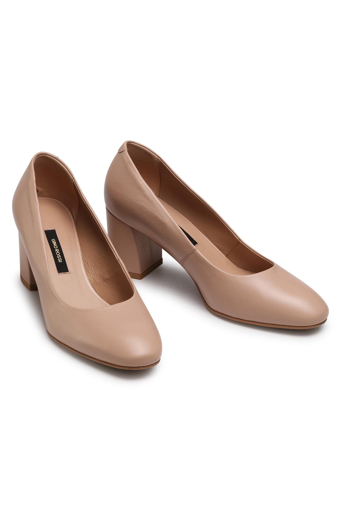 Czółenka Gino Rossi 71446-02 Beżowy