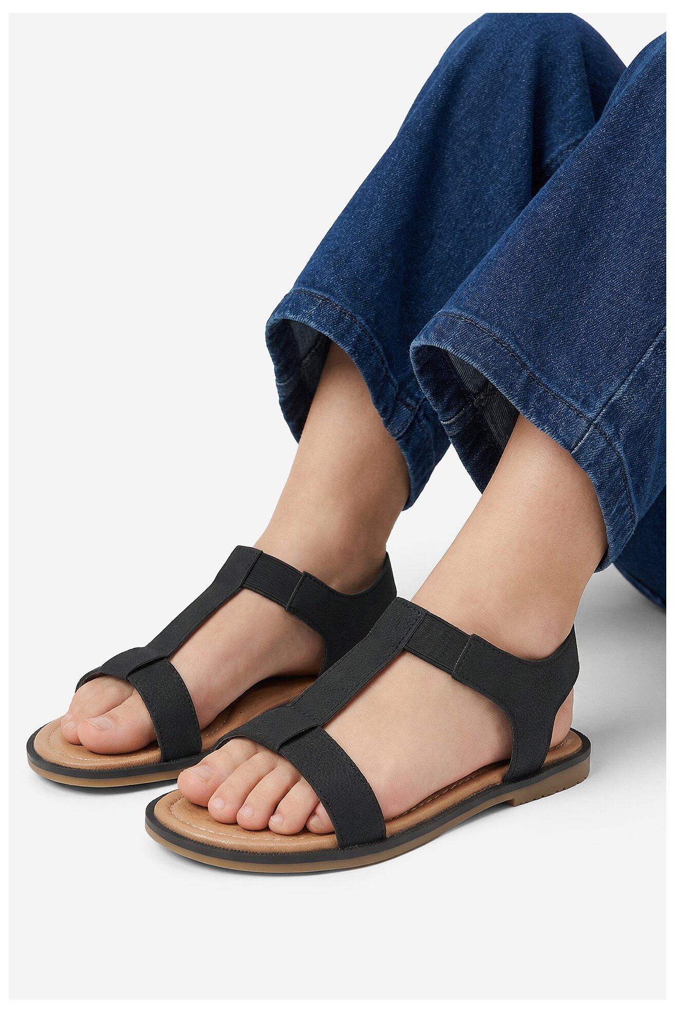 Sandały DeeZee CEO-CS166-3A Czarny