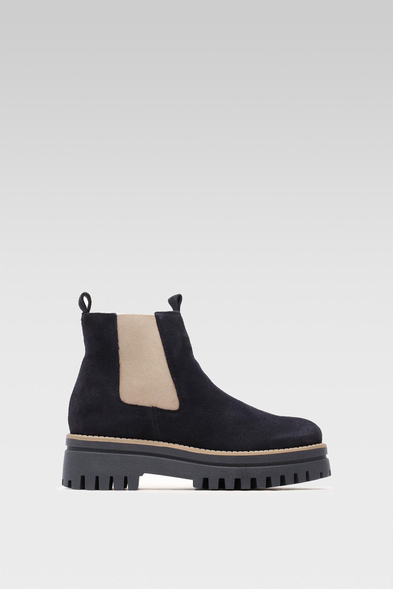 Botki Lasocki T321 Granatowy