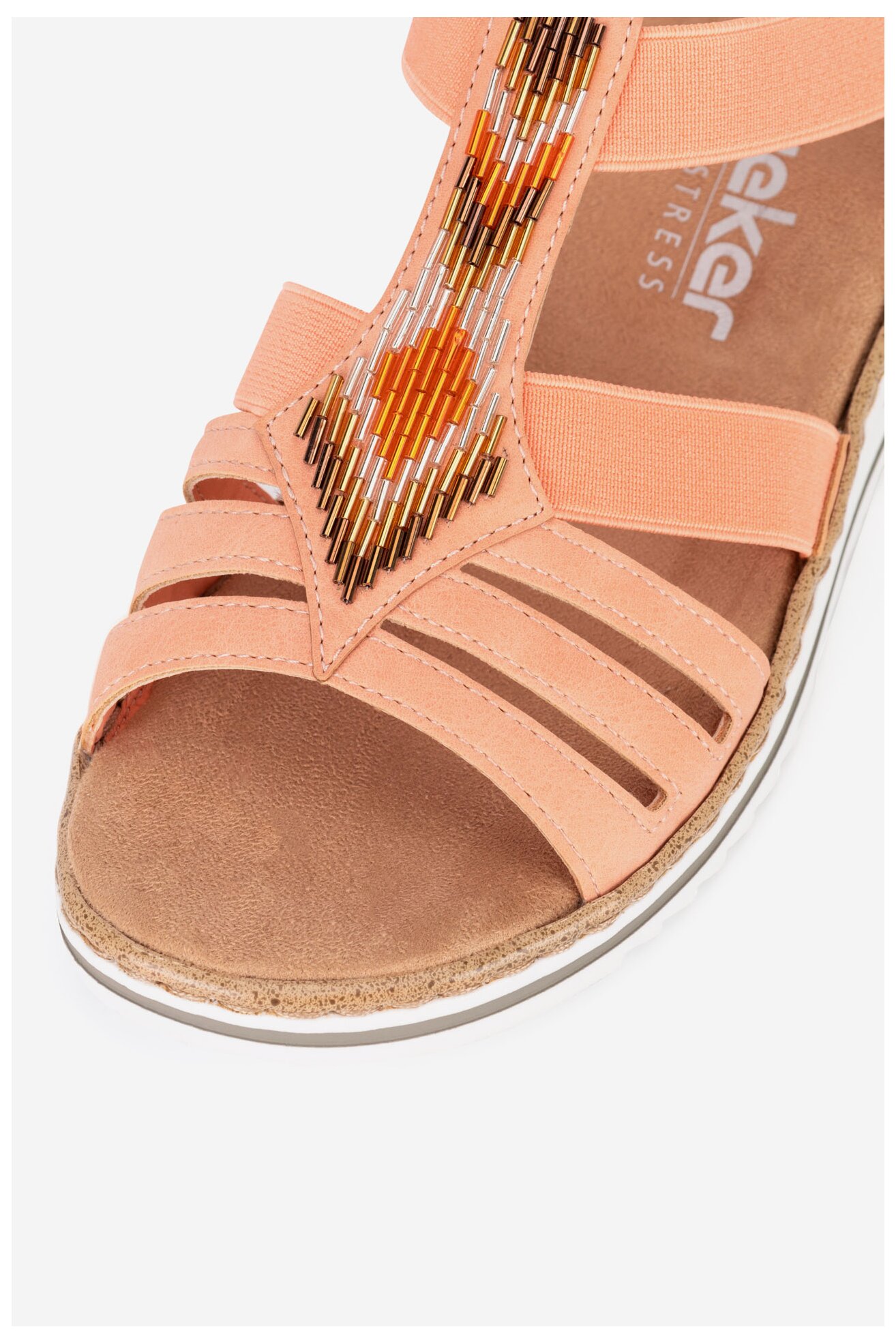 Sandali Rieker V0651-38 Arancione