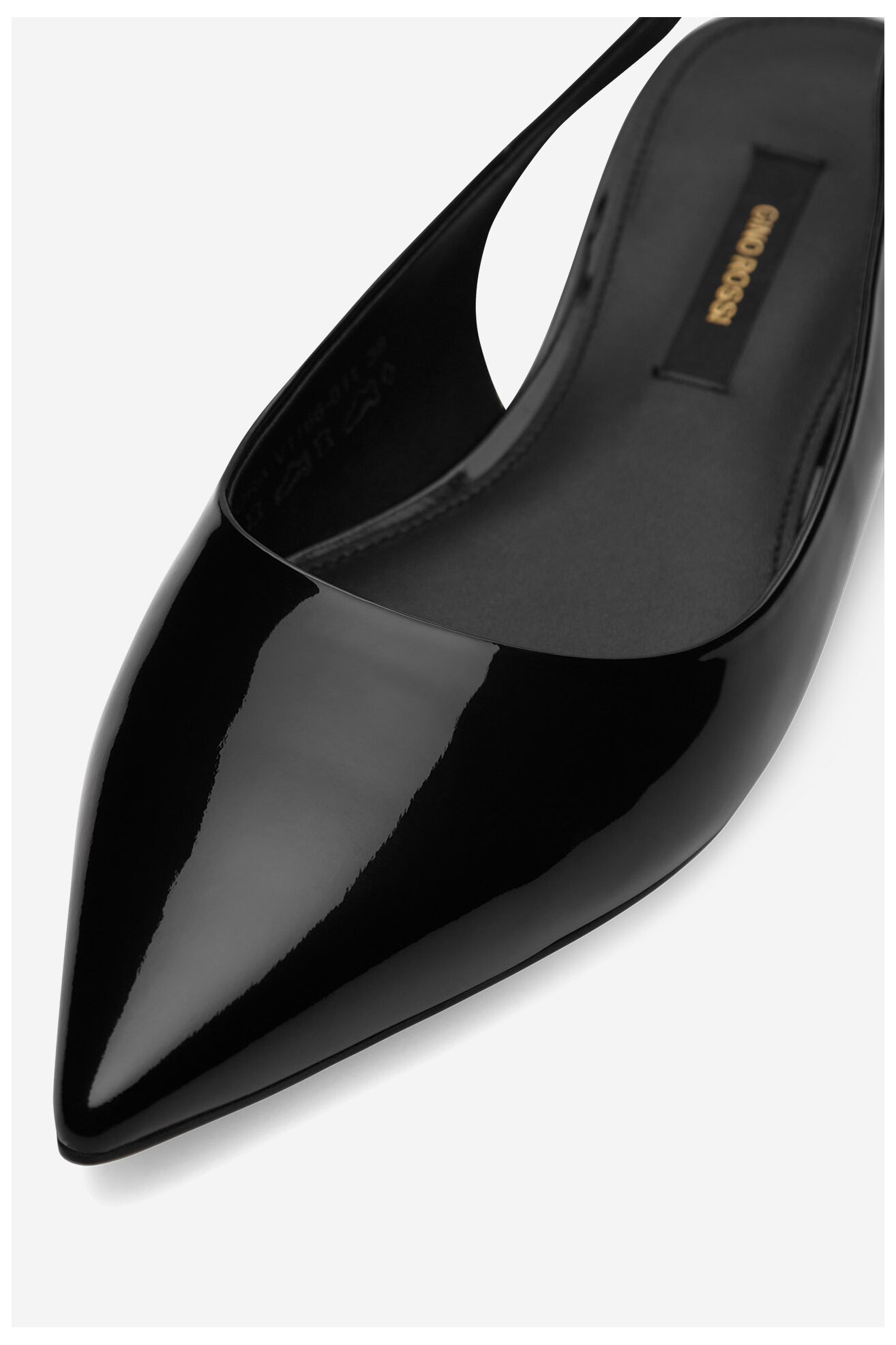 Baleriny Gino Rossi AGORA-V1166-011 Czarny