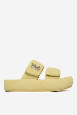 Klapki Juicy Couture CEO-WSS21515-06 Żółty jasny