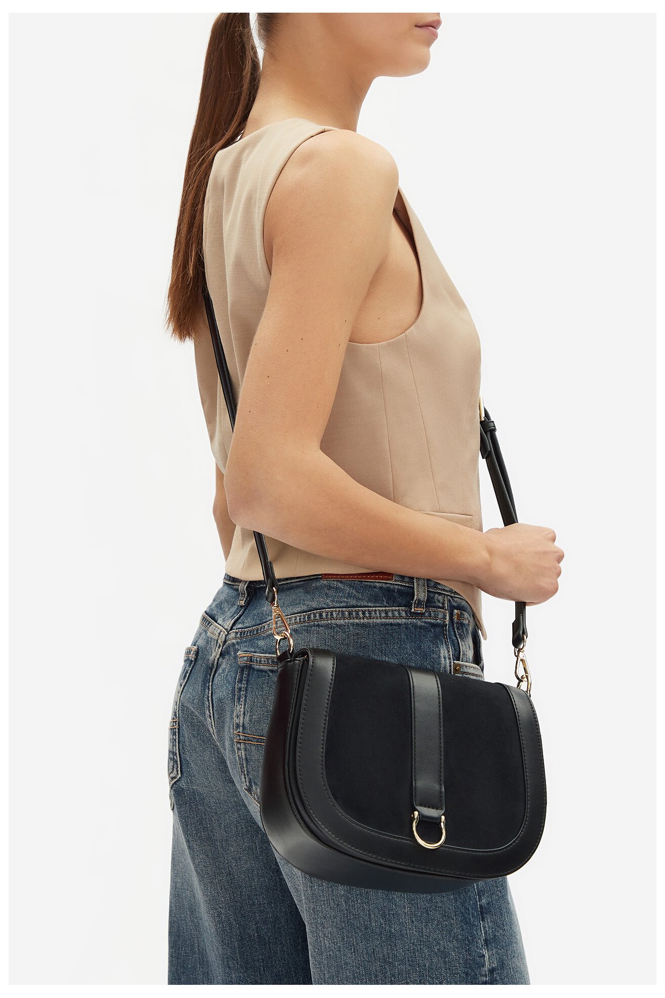 Kézitáska DeeZee DZE-S-020-07 FEKETE