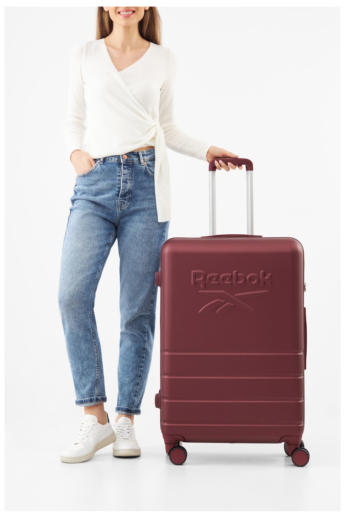 Walizka Reebok RBK-WAL-009-CCC-L Czerwony