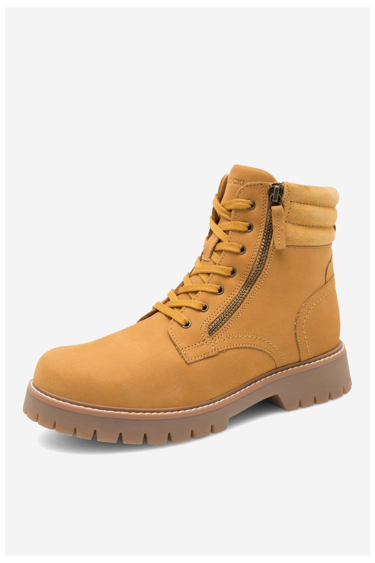 Šněrovací vyšší obuv Lasocki Young RIVER SBI12-8468-03 CAMEL